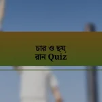 চার ও ছয় রান Quiz