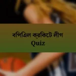 বিপিএল ক্রিকেট লীগ Quiz